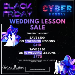Wedding Standard - 5 Private Lessons