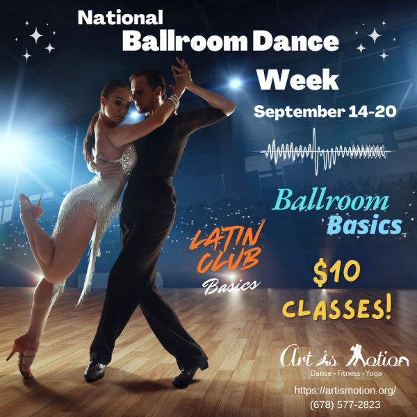 National Ballroom Dance Week Classes