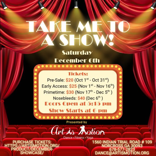 December Showcase - Take Me to a Show!