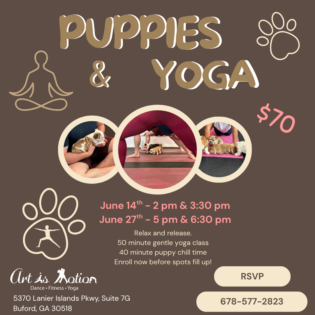 Puppies & Yoga